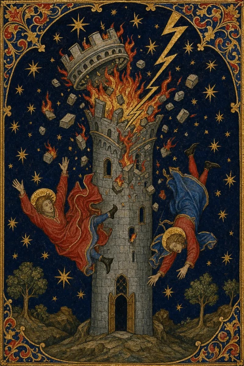 The Tower tarot card
