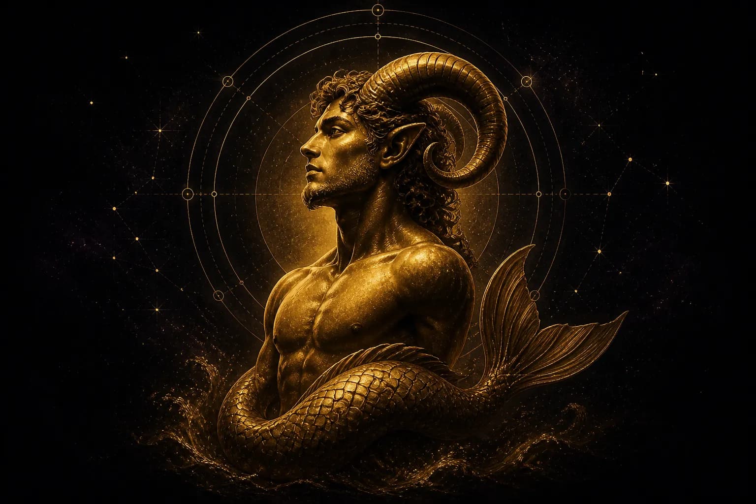 Capricorn portrait