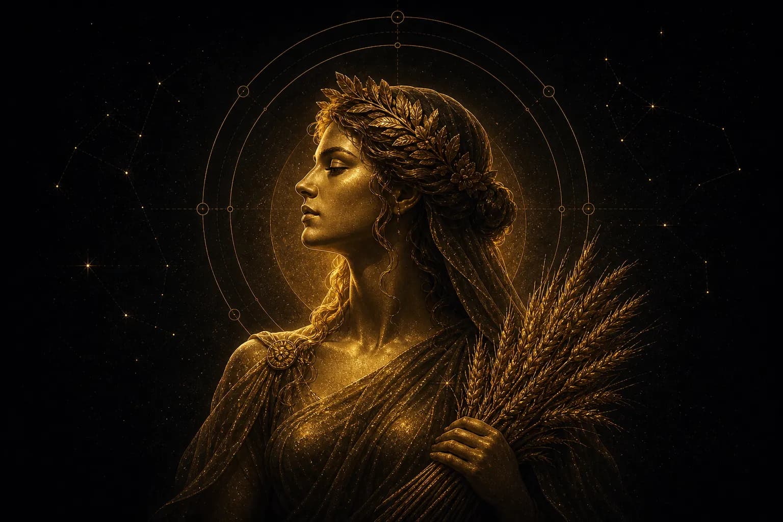Virgo portrait