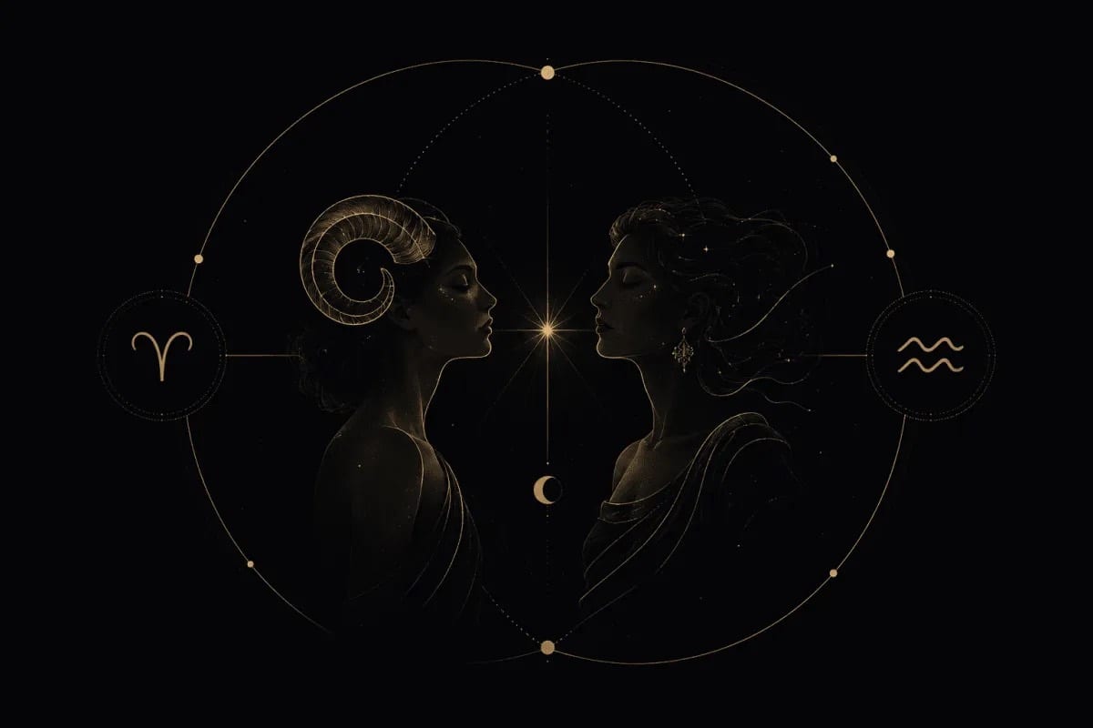 Aquarius and Aries compatibility