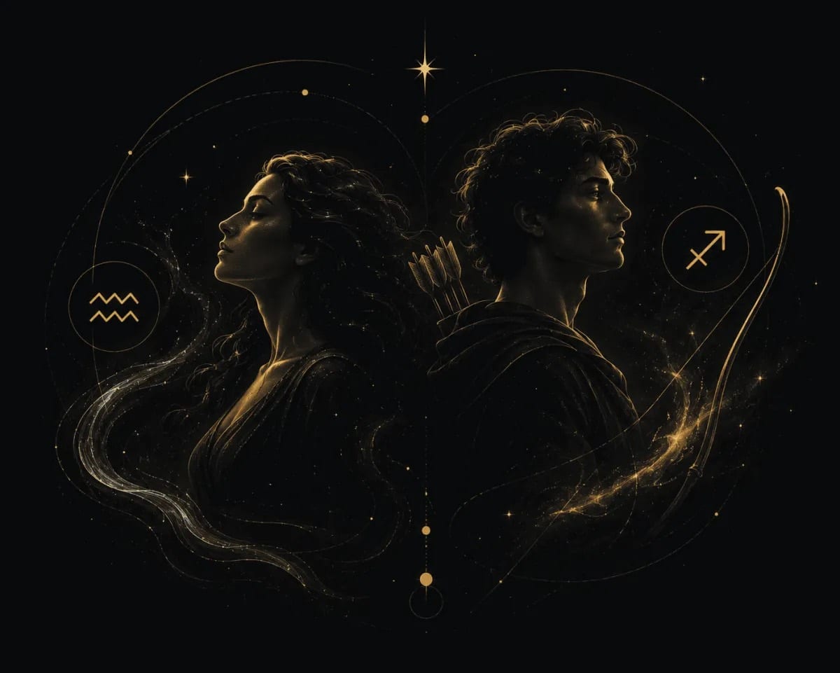 Aquarius and Sagittarius compatibility