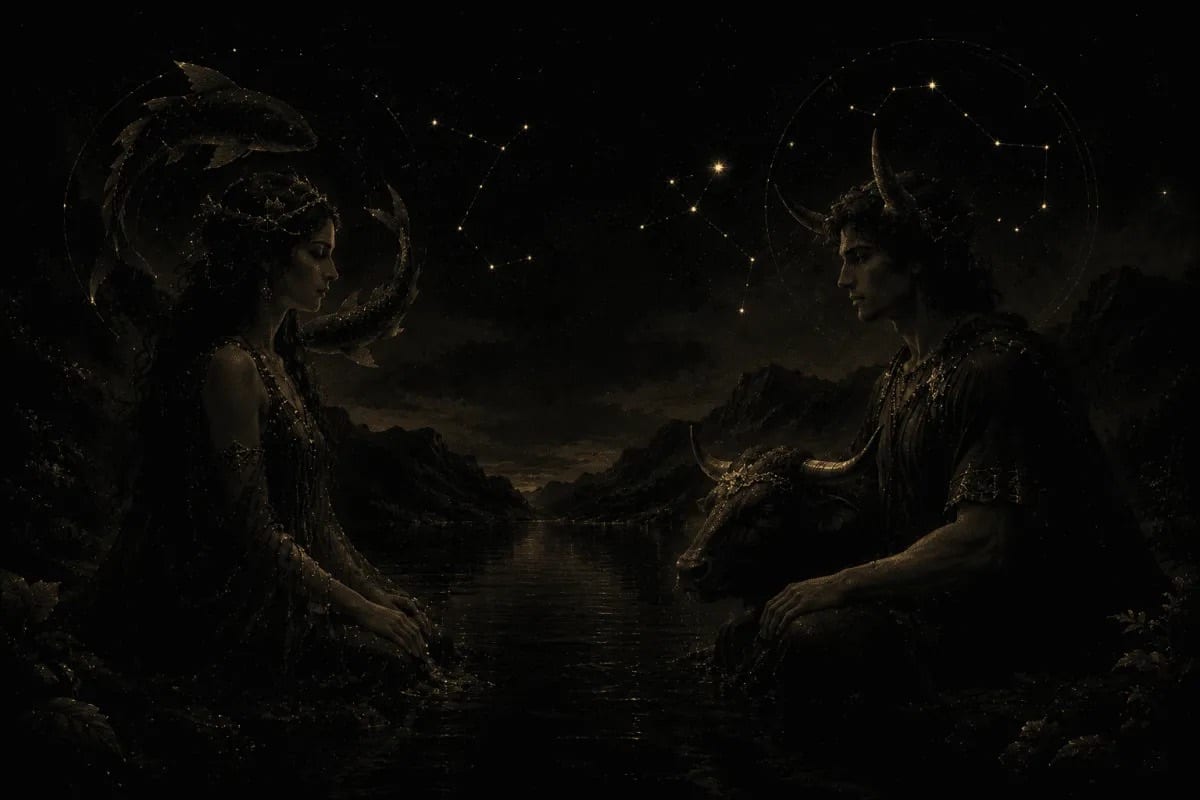 Pisces and Taurus compatibility