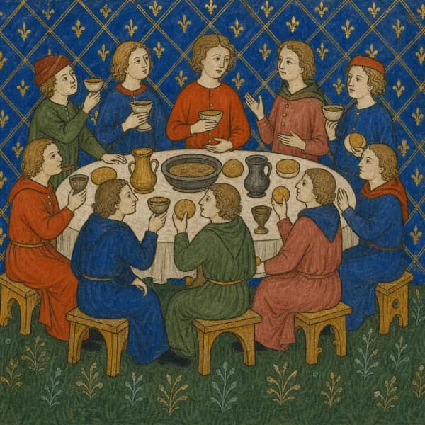 Illustration of the 11th house: The House of Community