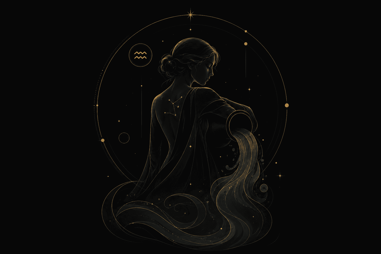 Aquarius — The Water-bearer
